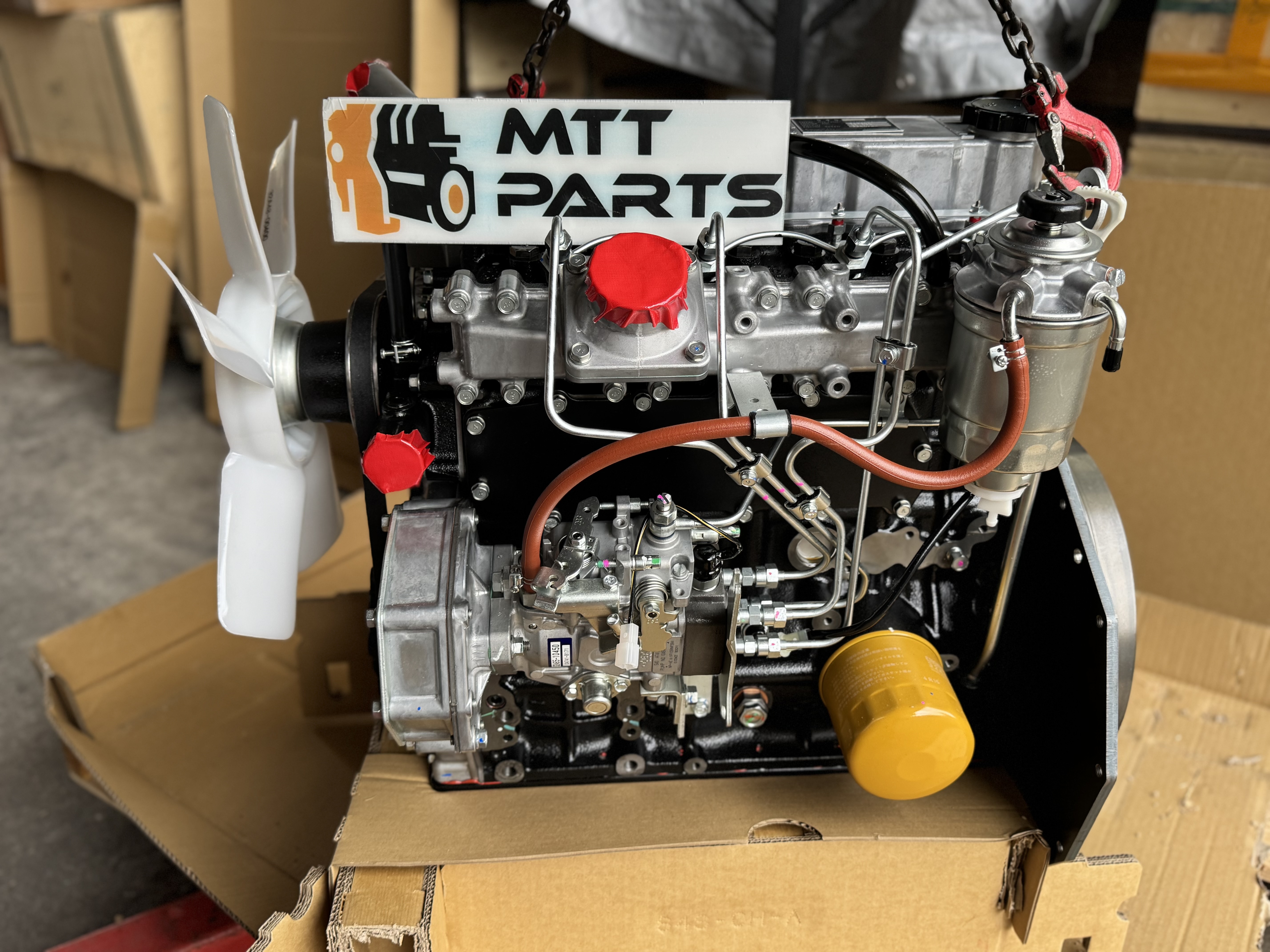 10 абсолютно нових двигунів Mitsubishi S4S доставлено клієнту