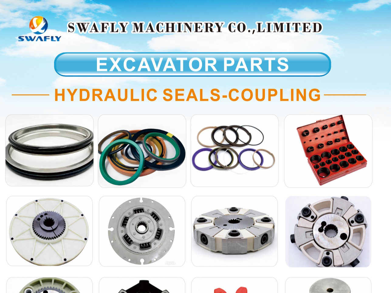 Якісні ущільнення та запчастини для екскаваторів, навантажувачів і бульдозерів